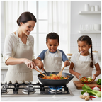 Wok Fonte  32cm Gaz et Induction - Maison Flambé