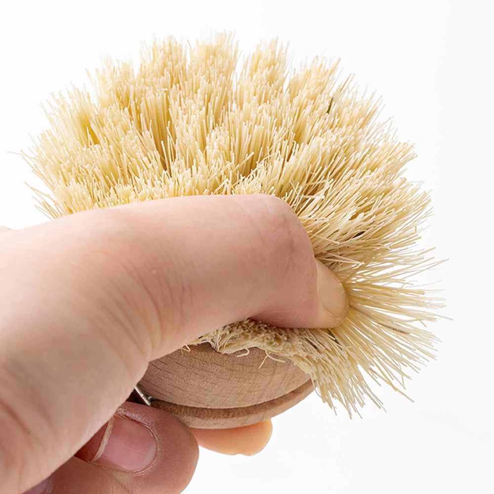 Brosse Vaisselle Bois Naturel Écologique - Maison Flambé
