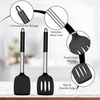 Spatule Silicone Résistante Chaleur 2 Pièces - Maison Flambé