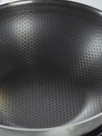 Wok Antiadhésif Nid d'Abeille avec Couvercle - Maison Flambé