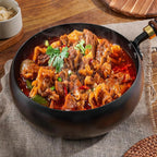 Wok Fer Manche Bois Fond Plat 20cm - Maison Flambé