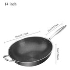 Wok Antiadhésif Induction Sans PFOA - Maison Flambé