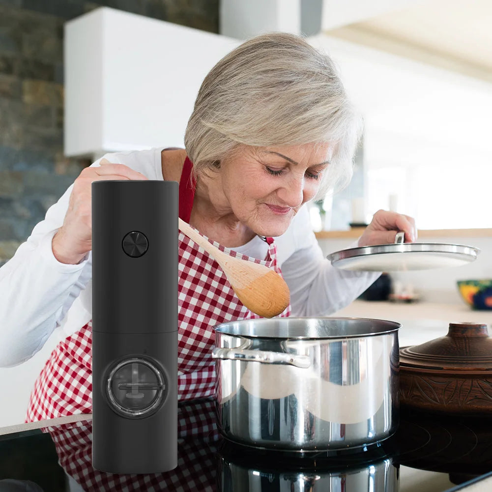 Moulin à Sel et Poivre Électrique Automatique - Maison Flambé