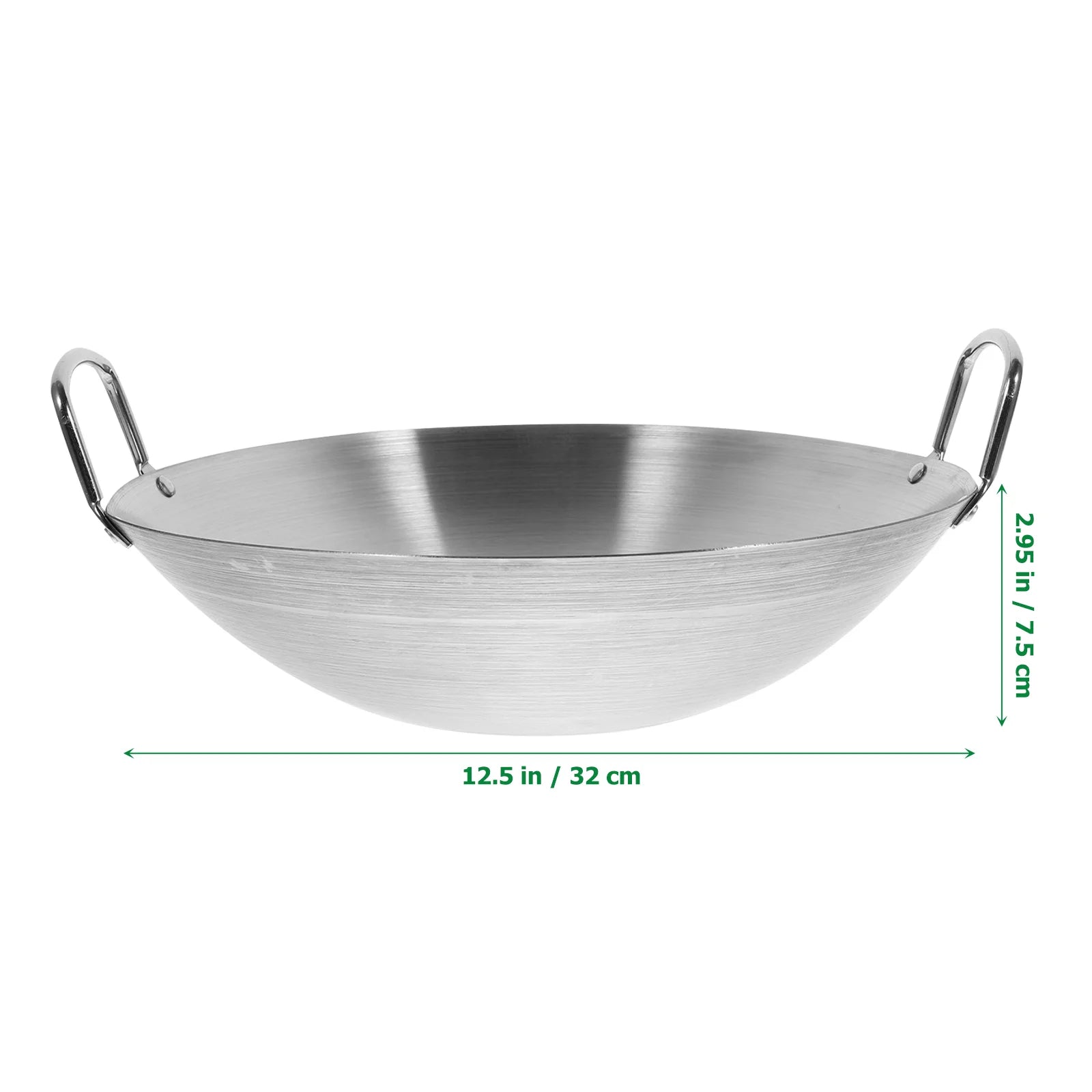 Wok Inox Multifonction avec Poignée - Maison Flambé