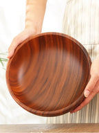 Bol Salade Bois d'Acacia Style Japonais - Maison Flambé