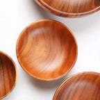 Bol Salade Bois d'Acacia Style Japonais - Maison Flambé